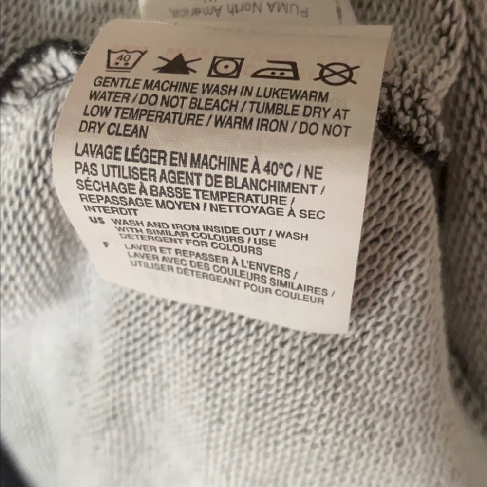 Puma Cowl Neck String Pull Over (Small) - image 7